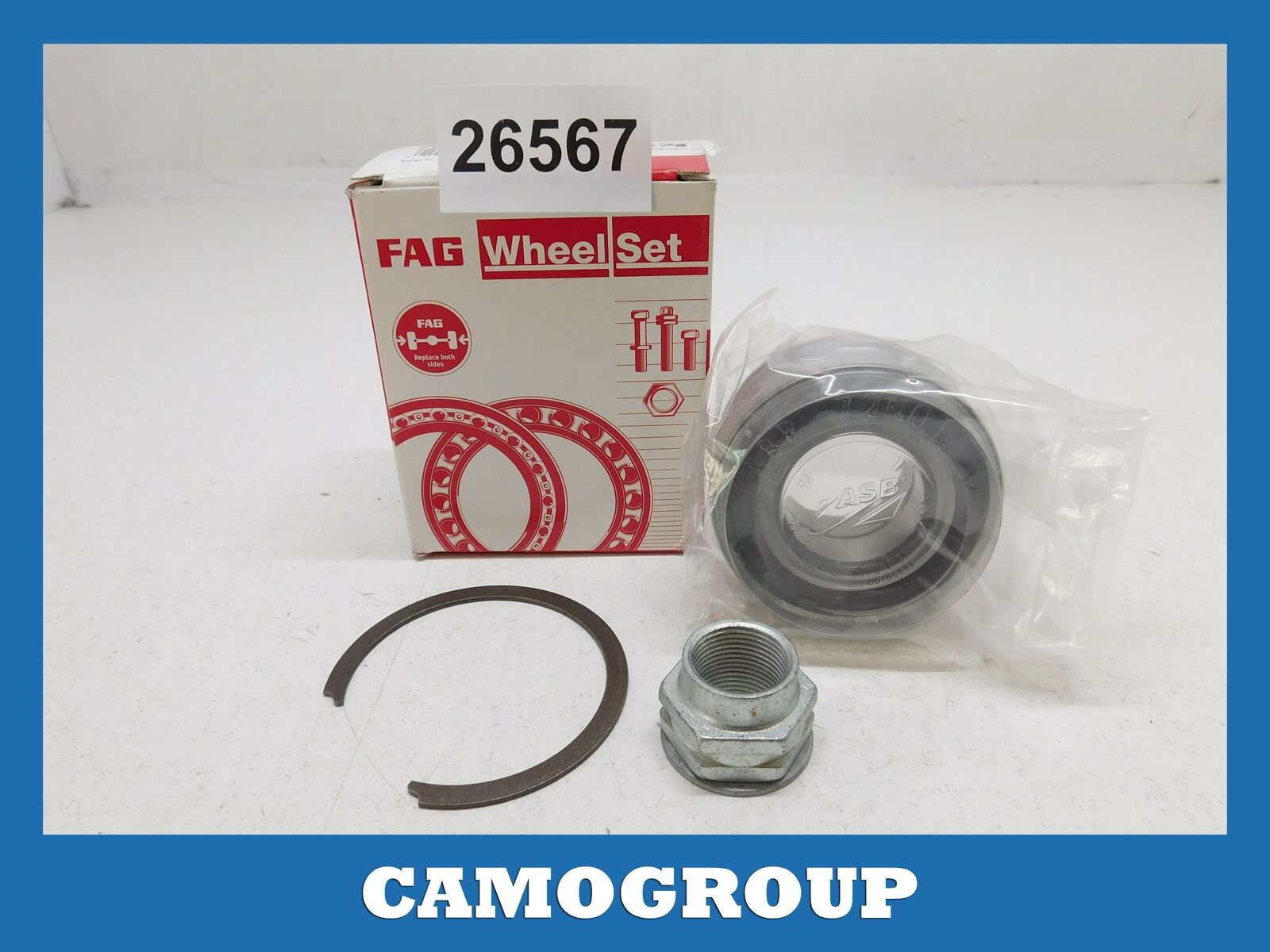 KIT CUSCINETTO RUOTA ANTERIORE FRONT WHEEL BEARING FAF FIAT BRAVA IDEA PUNTO