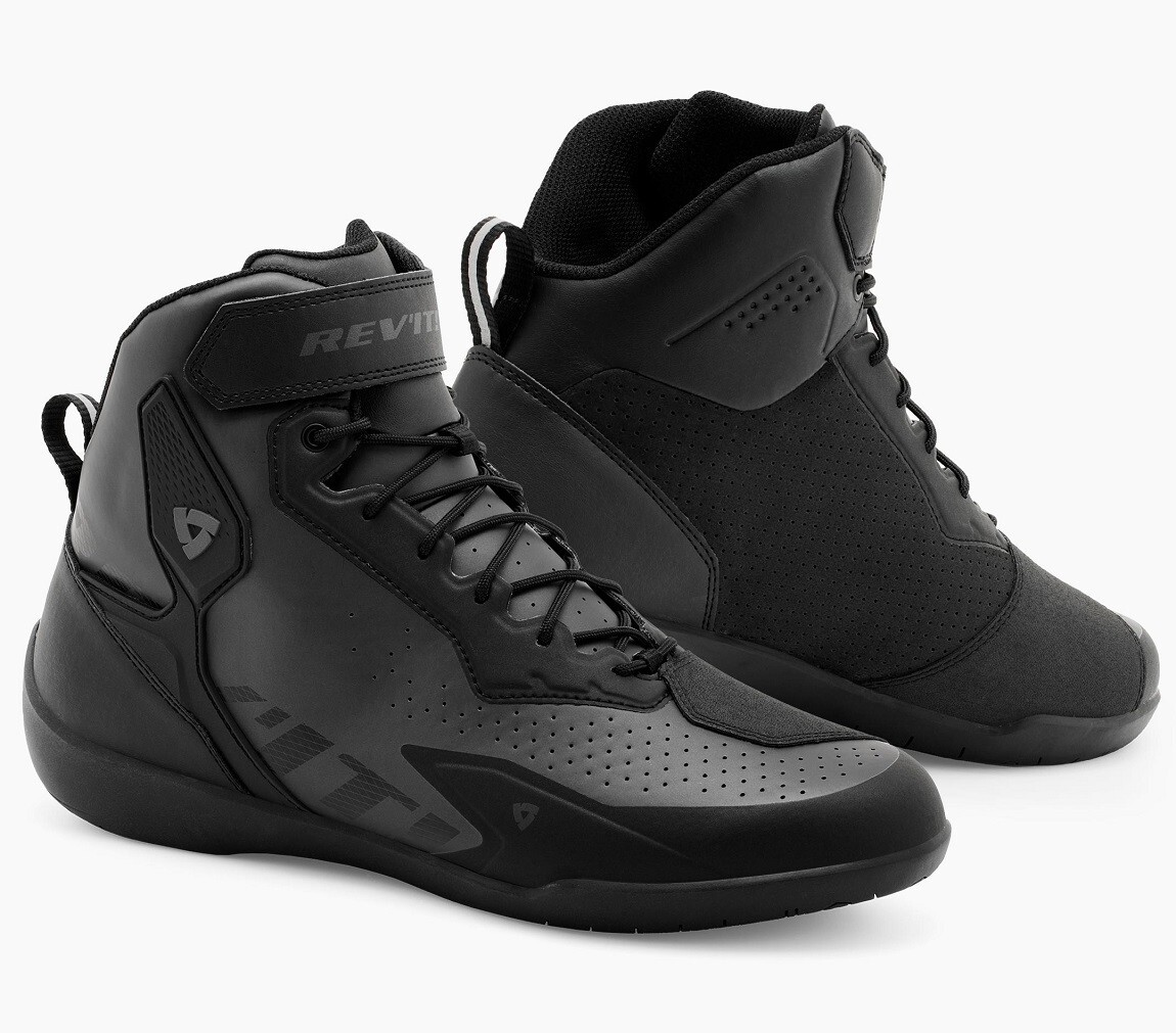 SCARPE STIVALI BOOTS ESTIVE MOTO REV'IT G-FORCE 2 AIR BLACK ANTHRACITE TG 41