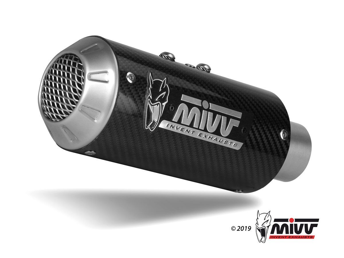 TERMINALE MIVV MK3 CARBONIO PER Z 125 2019-2024
