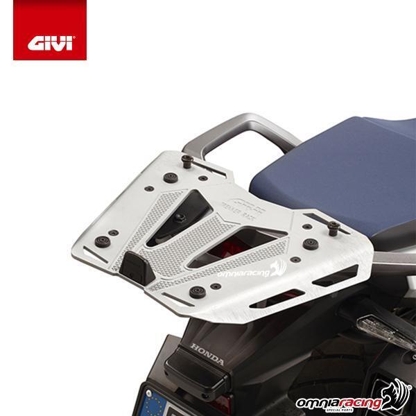 Rear rack Givi top cases Monokey Monolock Honda CRF1000L Africa Twin 2016-2017