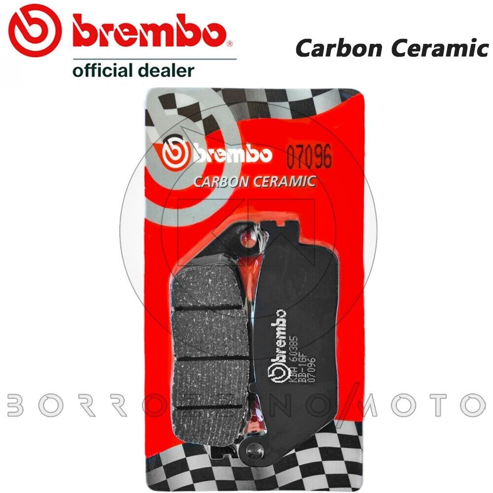 PASTIGLIE FRENO POSTERIORI BREMBO CARBON CERAMIC 07096 HONDA SW-T / ABS 600 2011