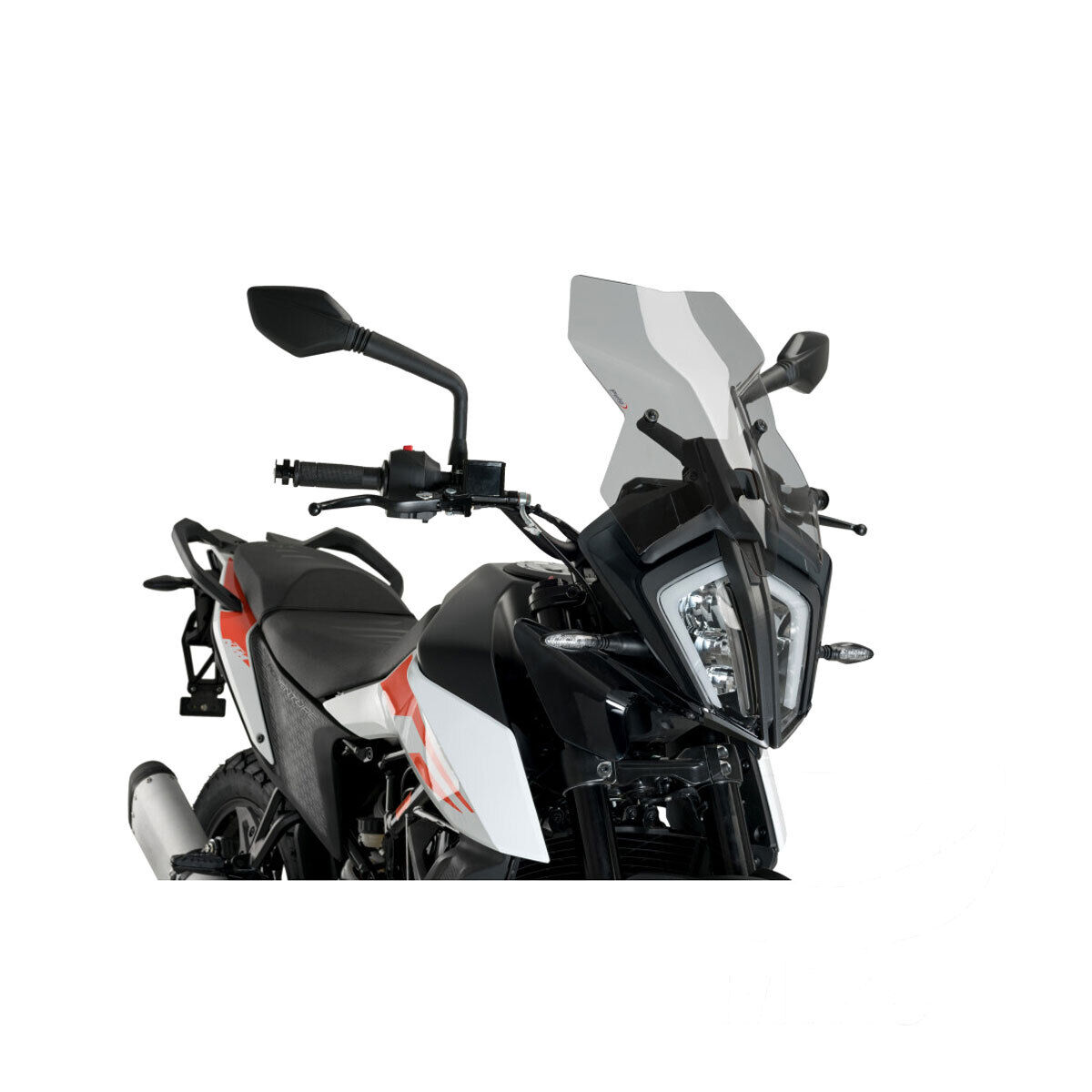PARABREZZA PUIG TOURING FUMè PER KTM 390 ADVENTURE 2020-2023
