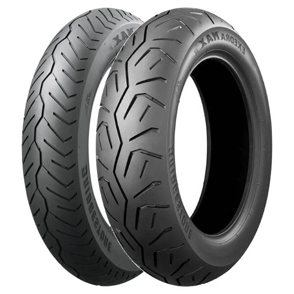 COPPIA GOMME BRIDGESTONE 100/90-19 57H + 160/80-15 74S EXEDRA-MAX