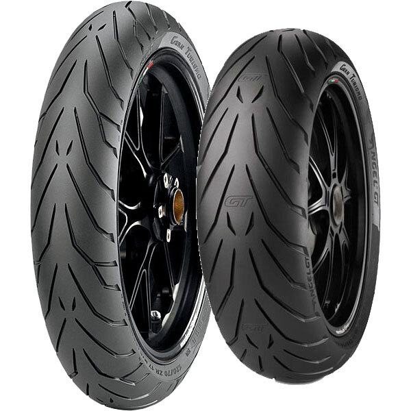 COPPIA GOMME PIRELLI 120/70-18 ANGEL GT DOT2021 + 190/55-17 ANGEL GT (A)