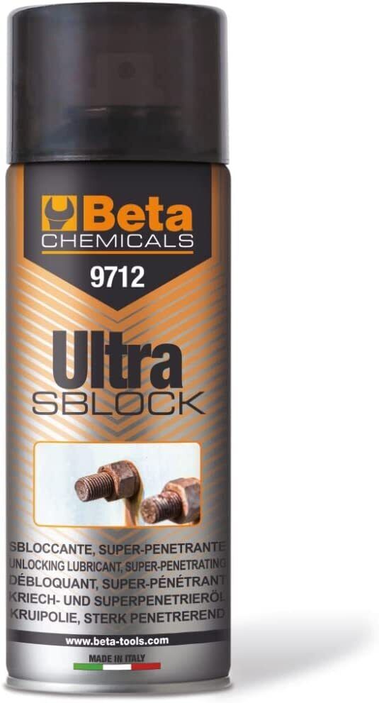 Sbloccante Spray - Beta 9712 - ULTRASBLOCK - ML 400 - OLIO SPRAY SUPER PENETRANT