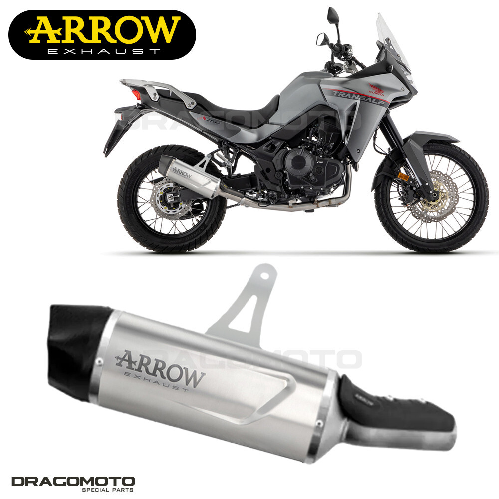 Scarico HONDA XL 750 TRANSALP 2023 2024 ARROW ALU CC INDY RACE EVO