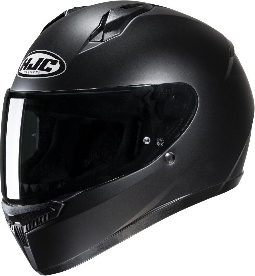 CASCO HELMET MOTO INTEGRALE HJC C10 BLACK MATT NERO OPACO TG M