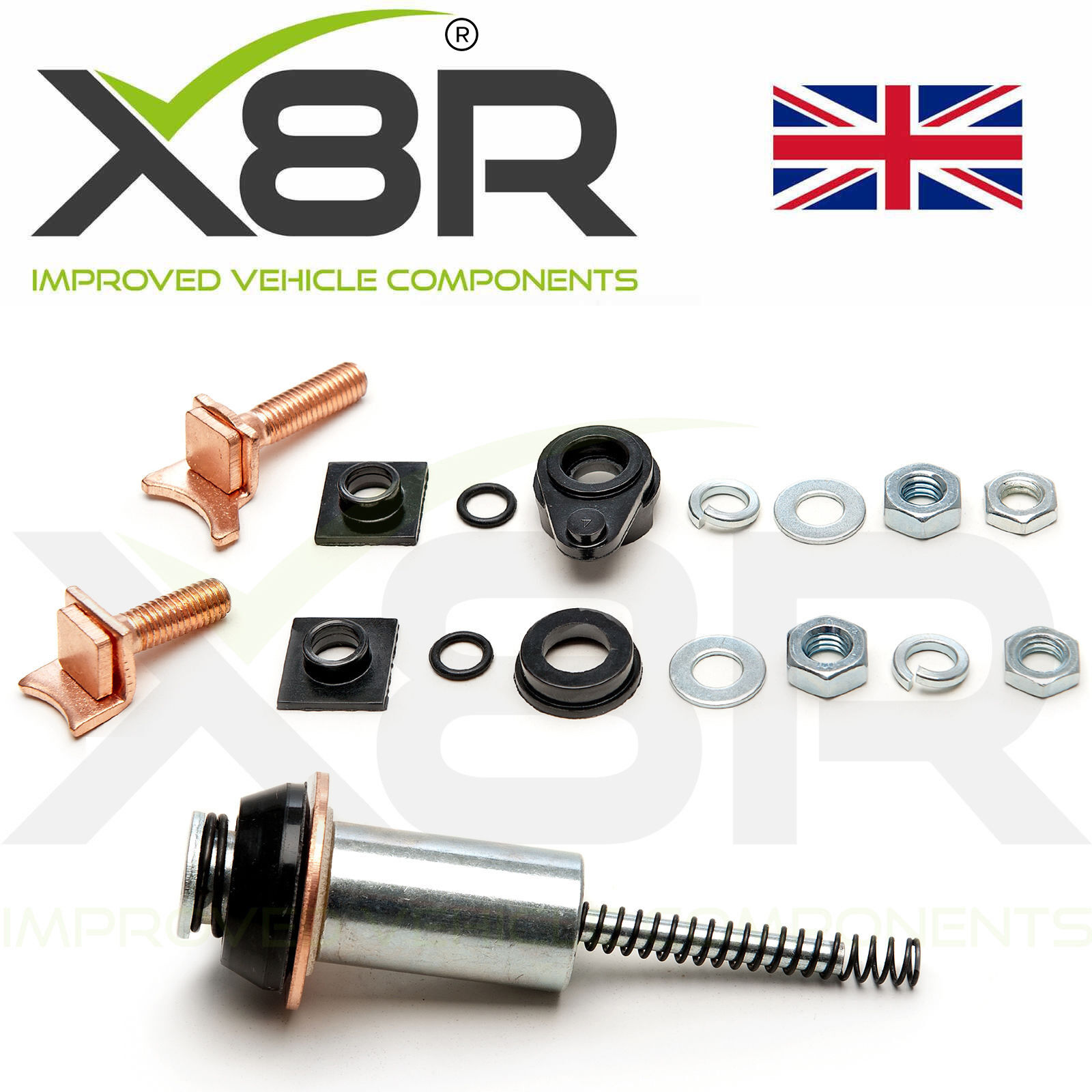 Per Land Rover Discovery Defender TD5 2.5 Diesel Starter Motore Riparazione Kit