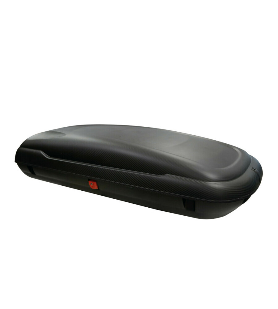 BOX TETTO PER AUTO "GRAN-PREE" IN POLIPROPILENE COLORE NERO CARBONE, 400 LITRI