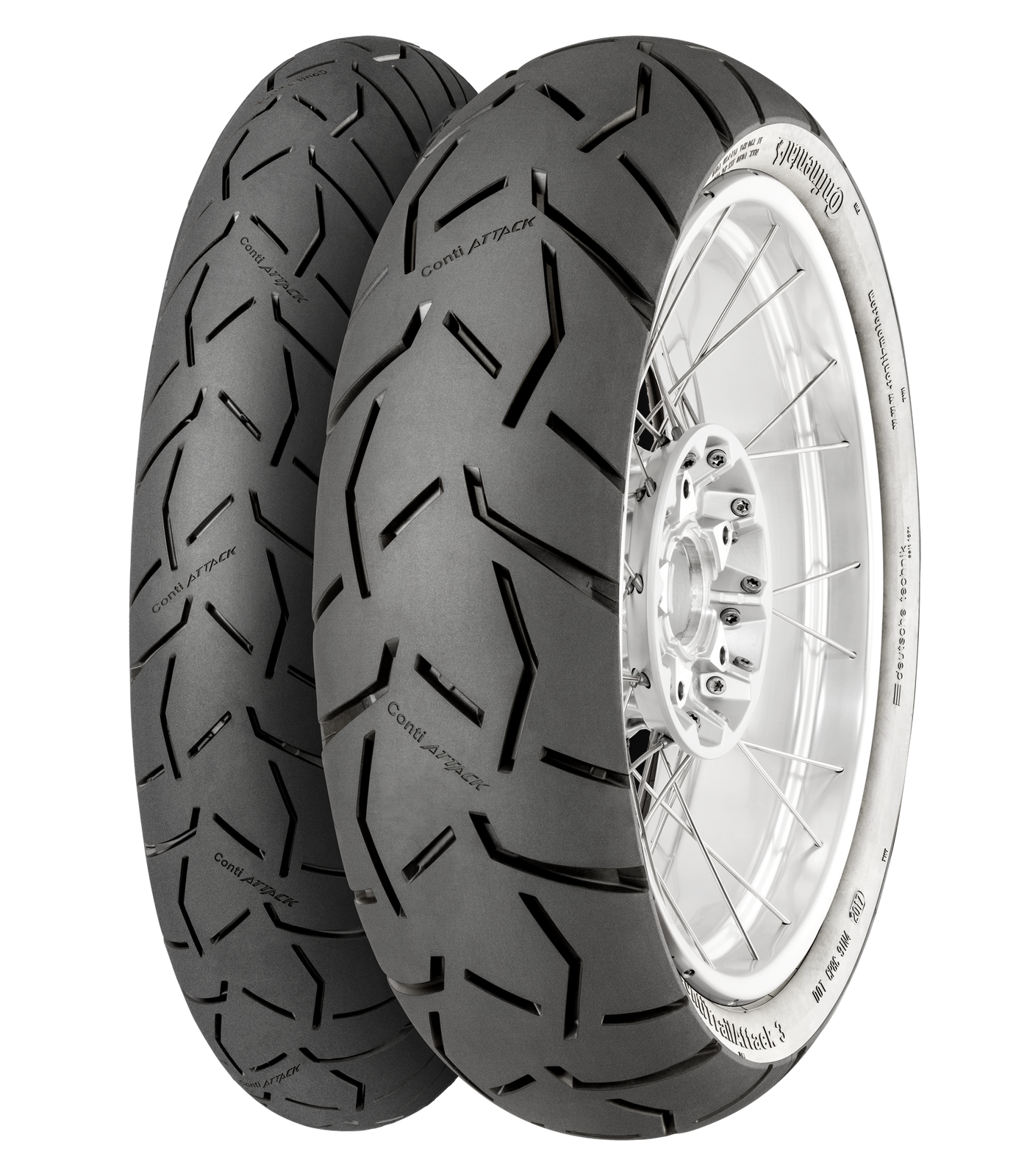 Gomme Moto Continental 190/55 R17 75W CONTI TRAIL ATTACK-3 pneumatici nuovi