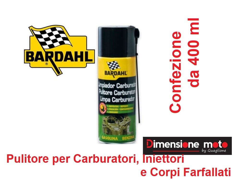 Pulitore per Carburatori e Iniettori BARDAHL - 400ml per Moto/Scooter HONDA
