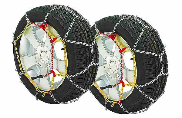 Catene da neve per Auto e Suv 9mm OMOLOGATE Gr.100 215/75r14 235/70r14 245/60r14