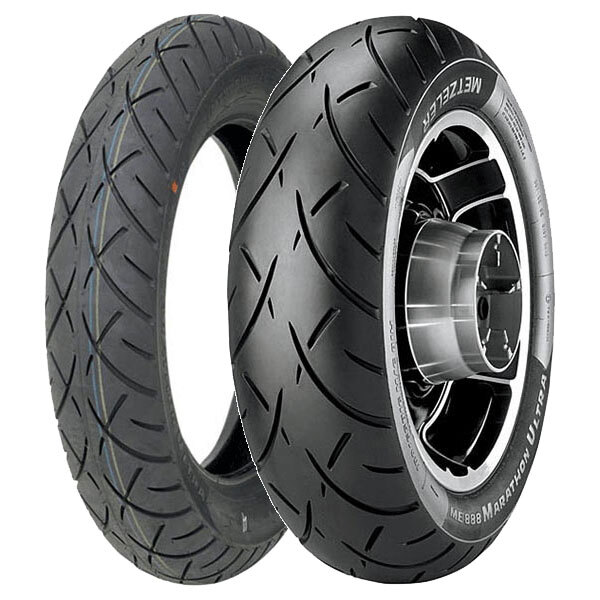 COPPIA GOMME METZELER 120/70-19 (60W) + 280/35-18 84V ME 888 MARATHON ULTRA