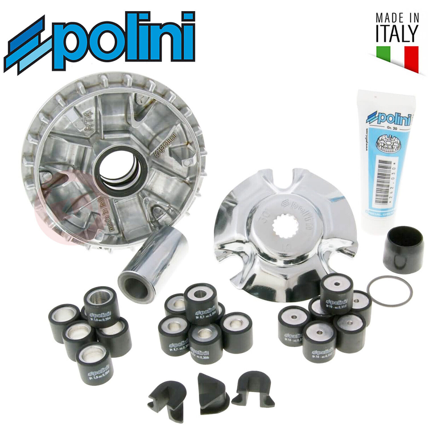 VARIATORE POLINI HI SPEED 6 RULLI Yamaha X-Max 125 ie EURO3 2014-2016