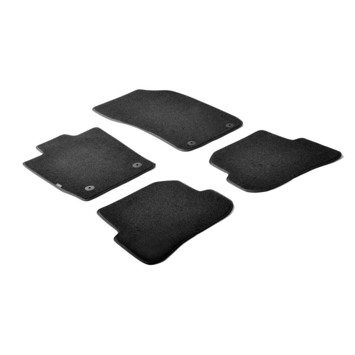 Set tappeti su misura in moquette Nero Audi A1 3p (9/10>) Audi A1 5p Sportback (