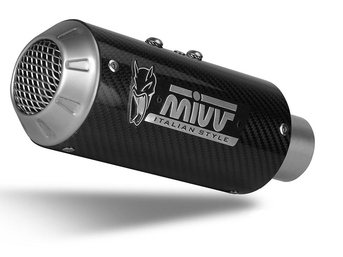 TERMINALE MIVV MK3 CARBONIO LUCIDO PER MONSTER 821 2014-2017