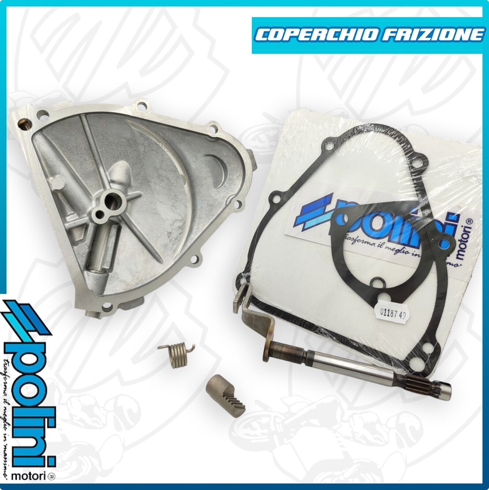 170.0308 COPERCHIO FRIZIONE VESPA PK 50