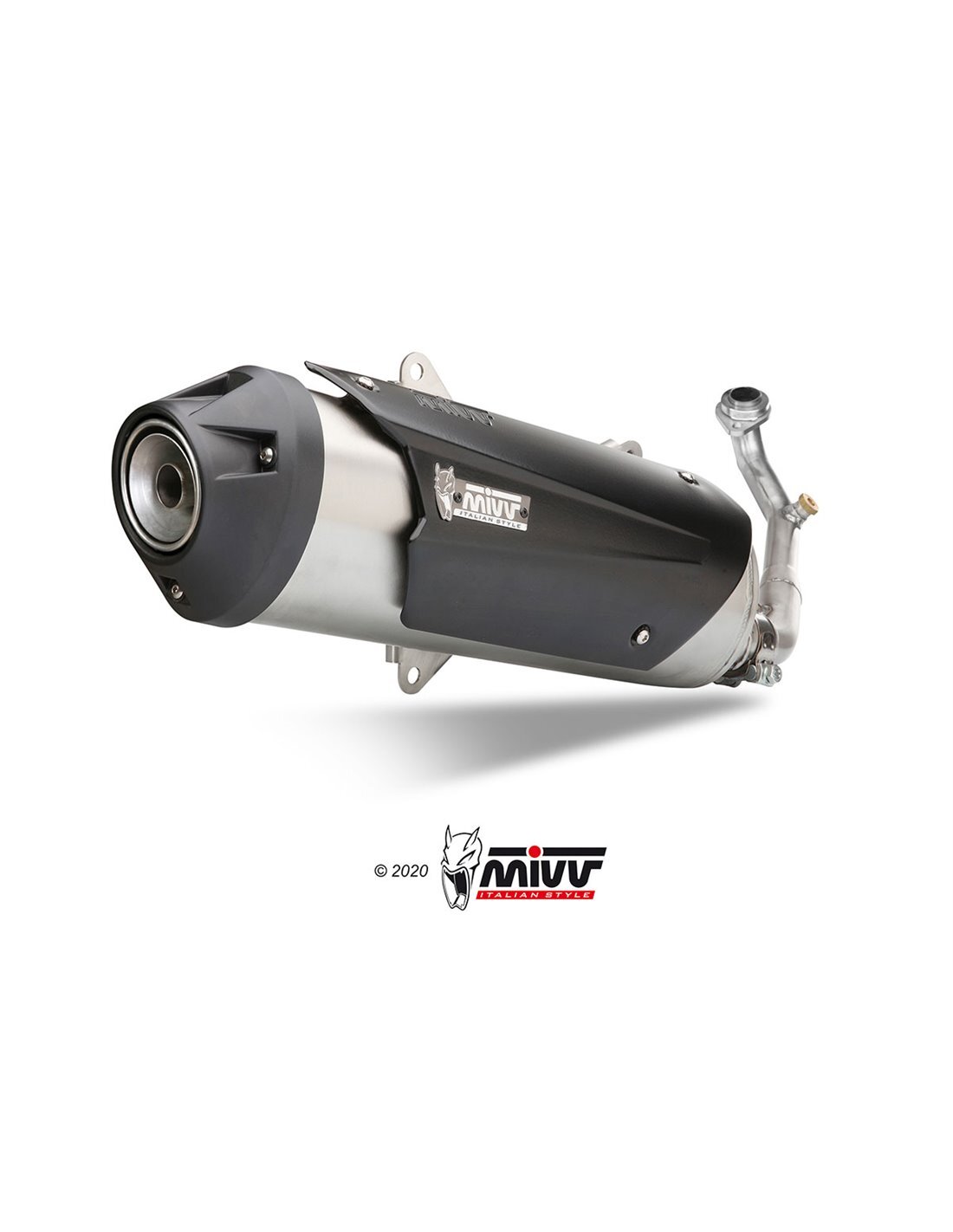 C.KY.0014.B SCARICO MIVV KYMCO XCITING 500 2005  2014