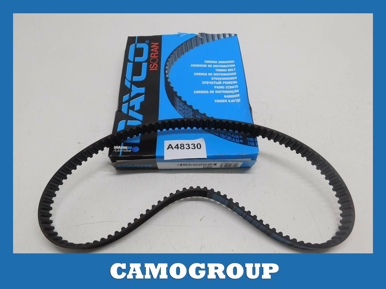 CINGHIA DISTRIBUZIONE TIMING BELT DAYCO HYUNDAI ACCENT GETZ 94919 2431222611