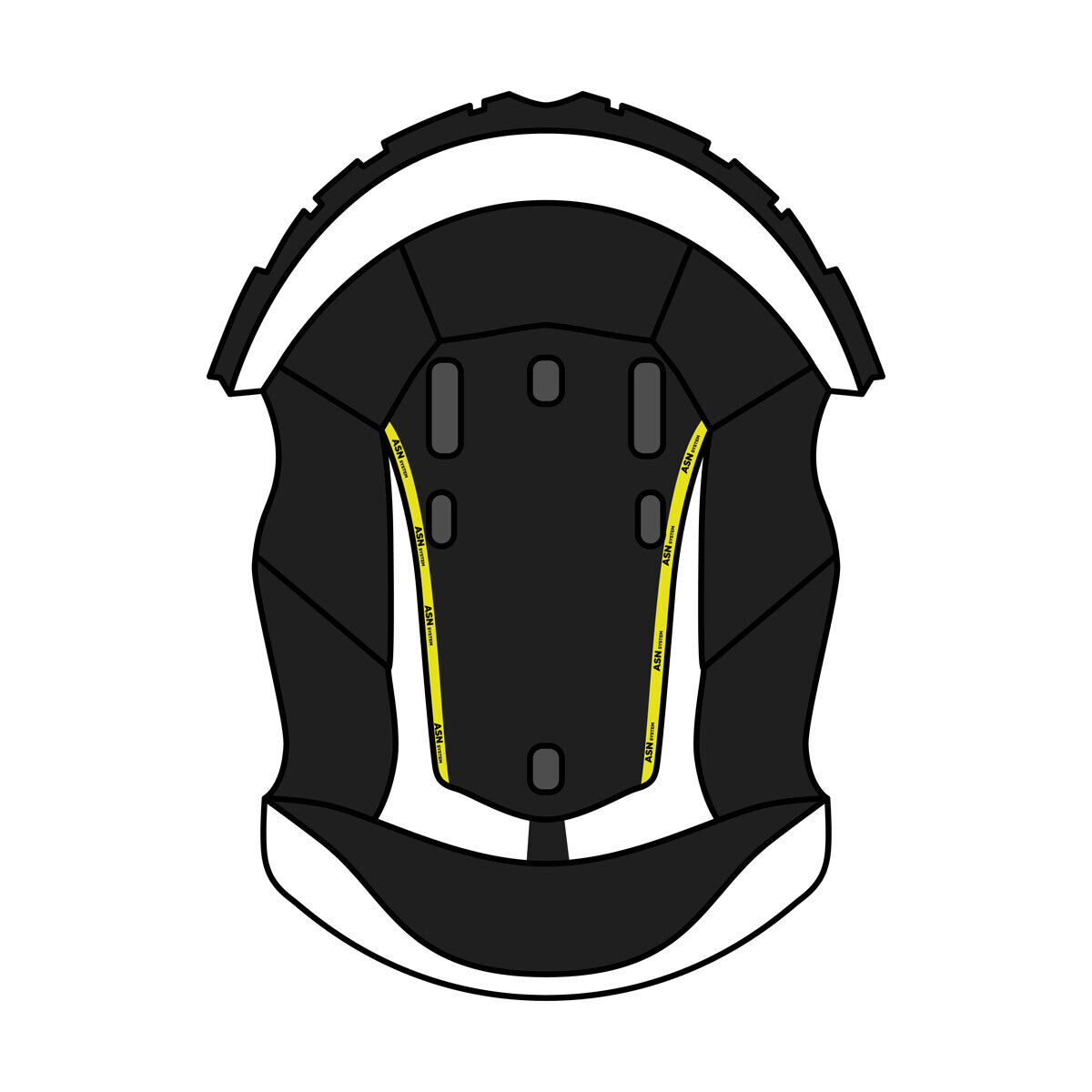 Cuffia Interno Casco Airoh Aviator ACE Taglia M