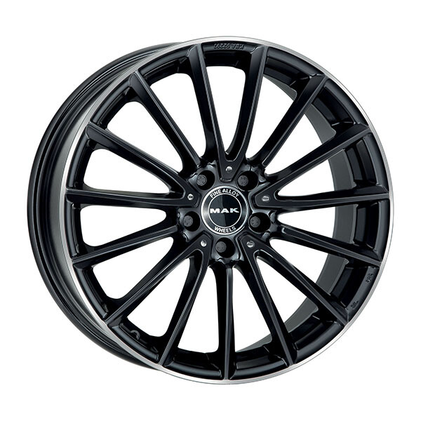 CERCHIO IN LEGA MAK KOMET PER MERCEDES-BENZ CLASSE B 8X18 5X112 GLOSS BLACK 2IU