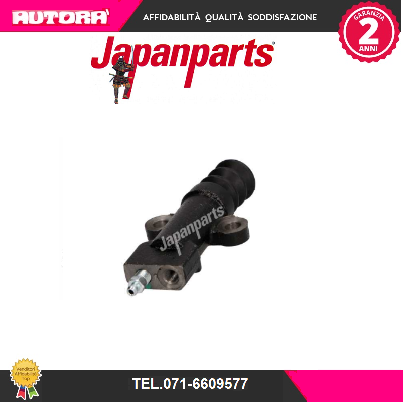 CY199 Cilindro secondario, Frizione (MARCA-JAPANPARTS).