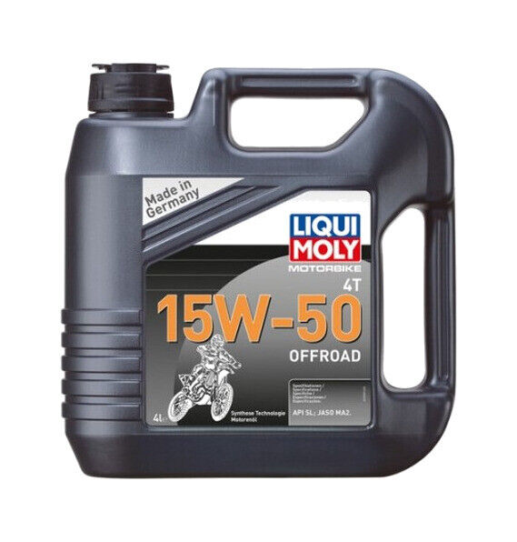 LIQUIMOLY Olio lubrificante per motori 4L semi-sintético 4T 15W-50 Off road 3058