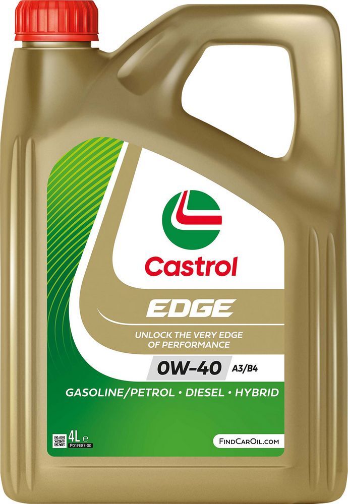 SS OLIO CASTROL EDGE 0W-40 A3/B4 4LT CASTROL