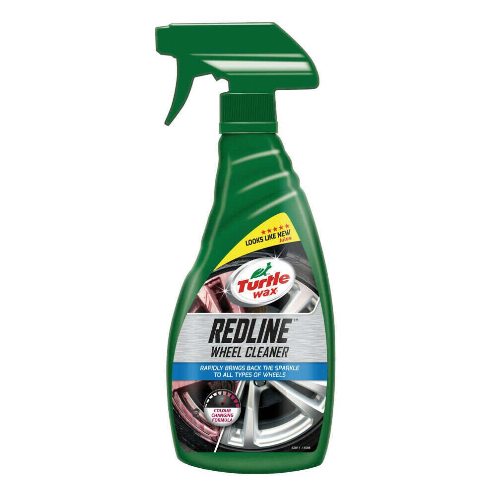Pulitore Detergente per Cerchi in Lega 500ml Turtle Wax Redline Ruote in Acciaio