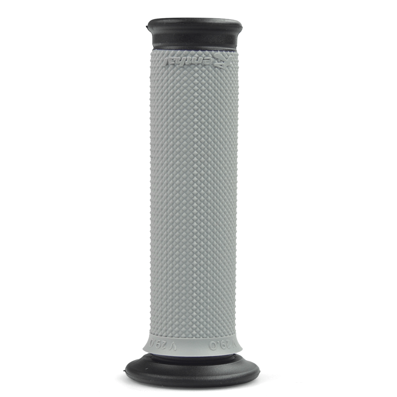 RENTHAL Manopole strada Renthal Dual grigio/nero G174 - Manopola bicomponente