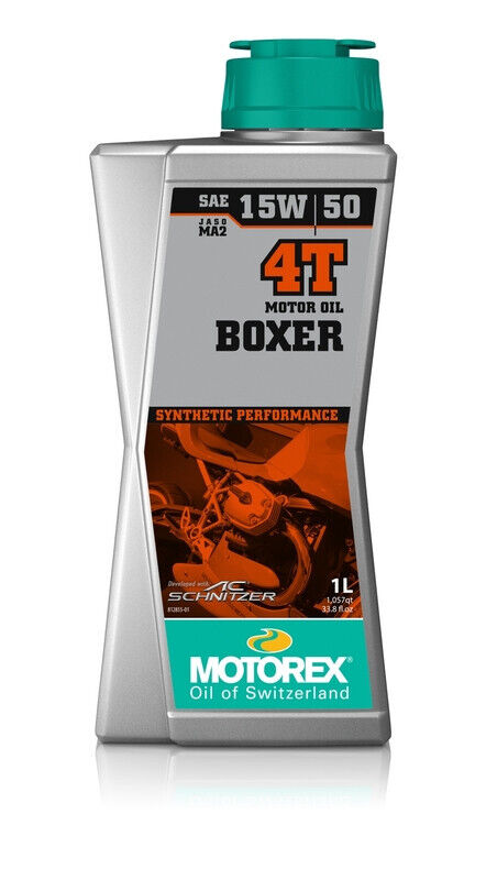 Olio Motore MOTOREX Boxer 4T - 15W50 1L