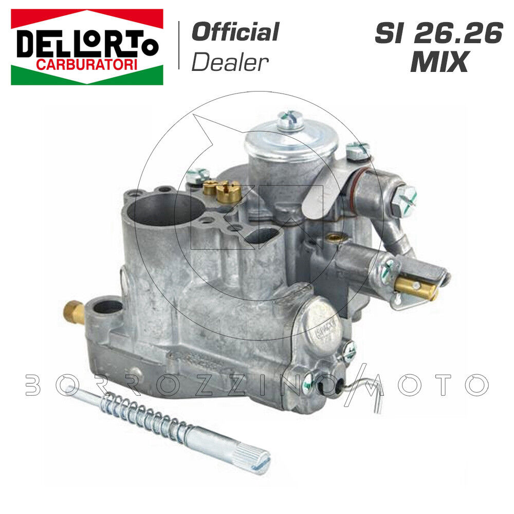 CARBURATORE DELL'ORTO 00617 SI 26.26 E MIX CON MISCELATORE VESPA 150 (VBB1T)