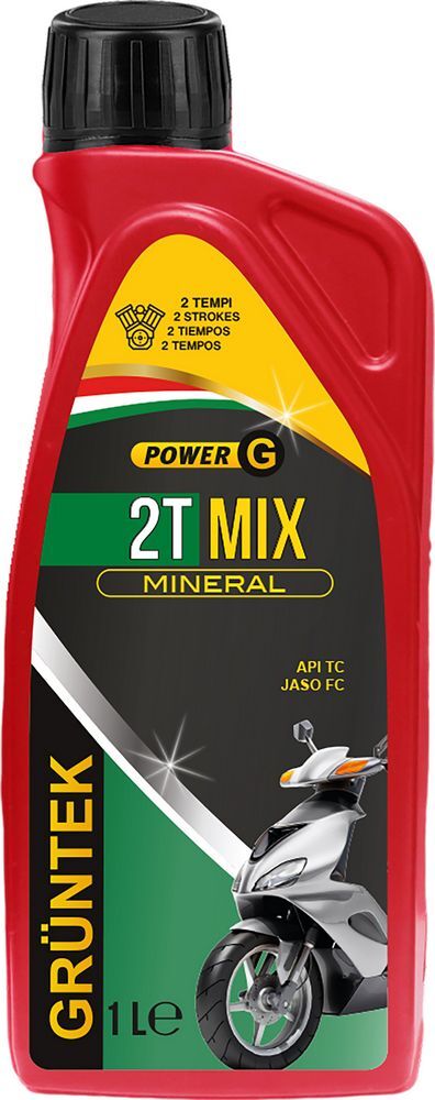 Olio Premix lubrificante Minerale 1L 2T Moto e Scooter