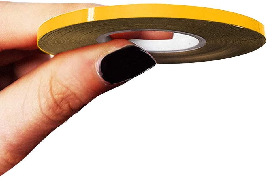 4R Quattroerre 10455 Trim Stripes Strisce Adesive per Auto, Giallo, 3 mm x 10 mt