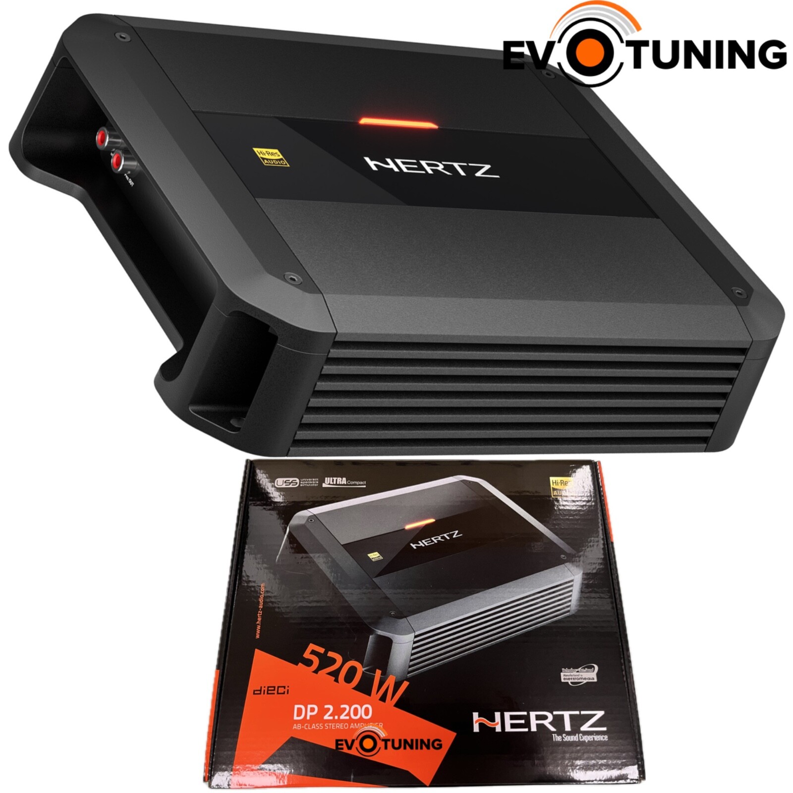 Amplificatore Hertz 2 canali DP 2.200 520W Linea Dieci Dp2.200 Dieci Power
