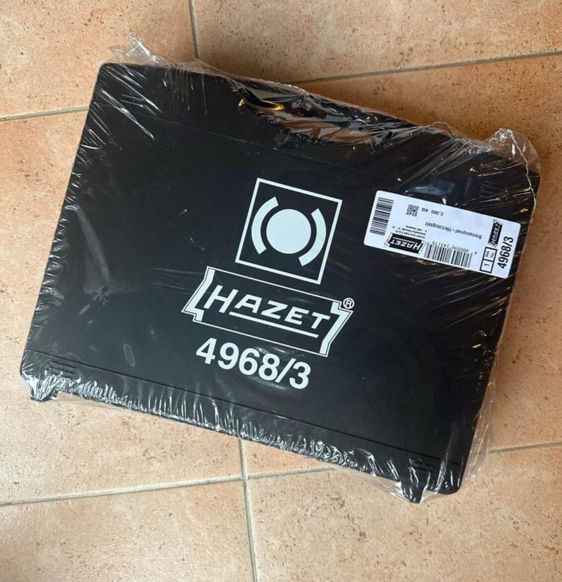 Hazet 4968/3 Serie di Utensili per Il Controllo Freni, Argento Nuovo Sigillato