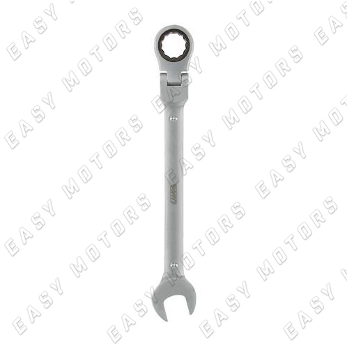 Chiave combinata con cricchetto snodato 8 mm