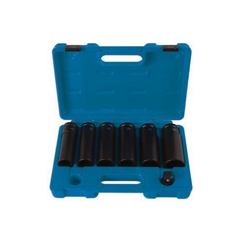 Laser Strumenti Extra Impatto Profondo Presa Set 1.9cmD 7pc Bi Hex 120mm 6410