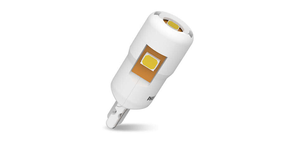 Coppia Lampade LED PHILIPS Ultinon Pro6000 SI W5W 6000K