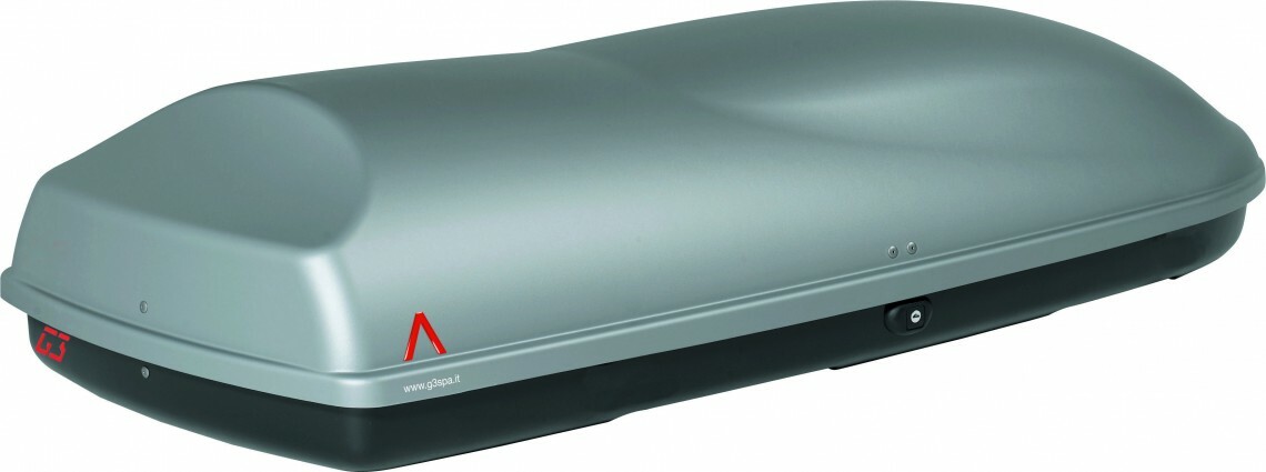 BOX AUTO G3 SIRIO 450 GRIGIO BAULE PORTATUTTO PORTABAGAGLI PORTAPACCHI