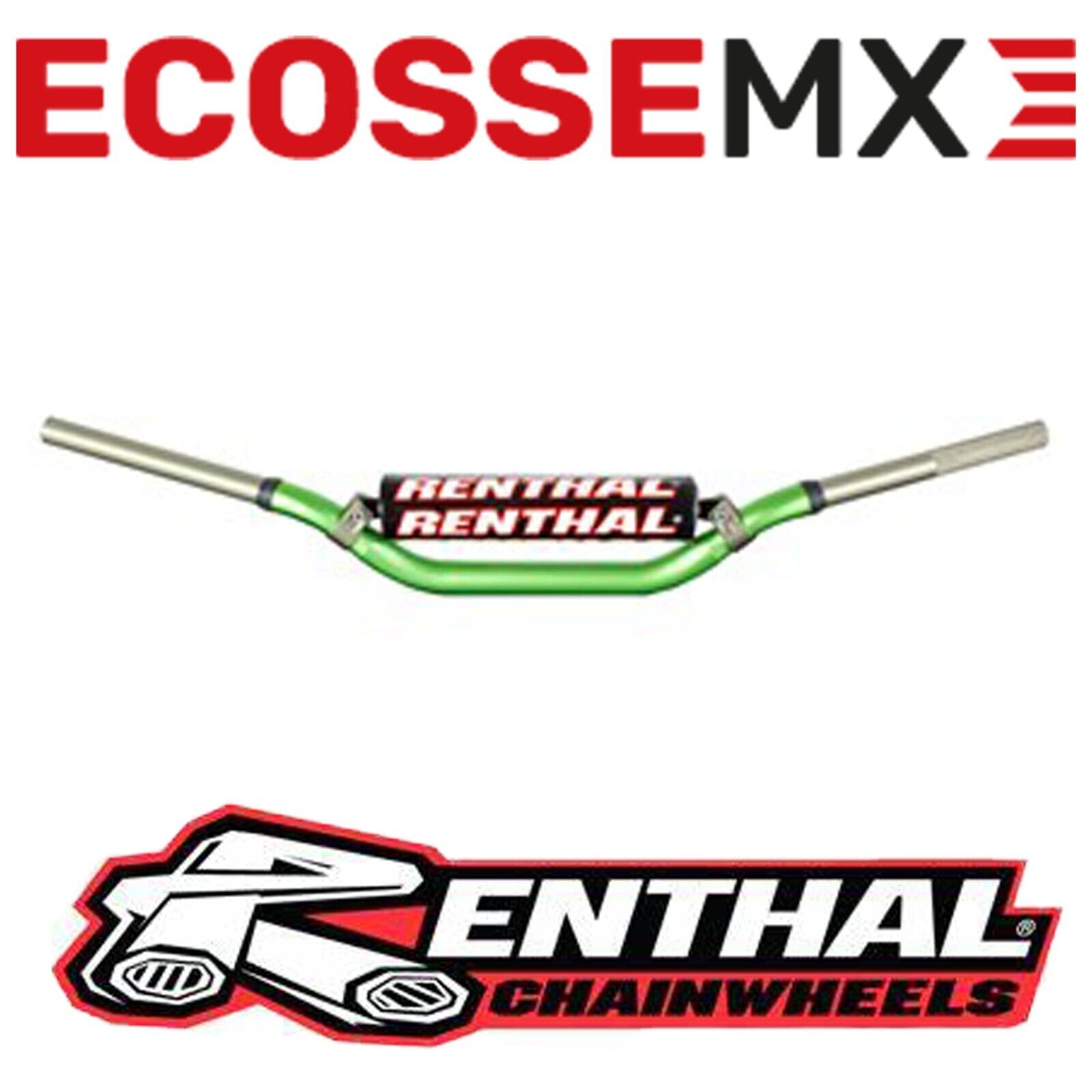 Renthal Twinwall 996 Manubrio Villopoto/Stewart/Honda Verde