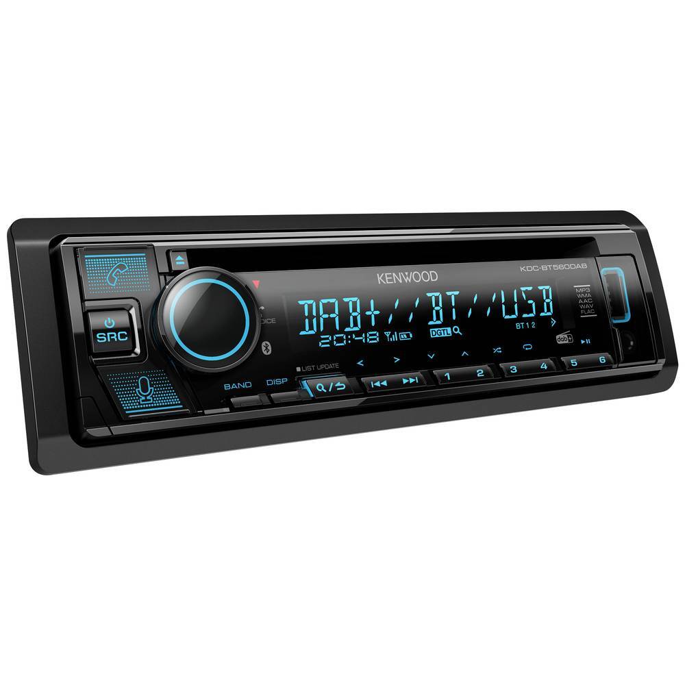 Kenwood KDC-BT560DAB Autoradio Collegamento per controllo remoto da volante,