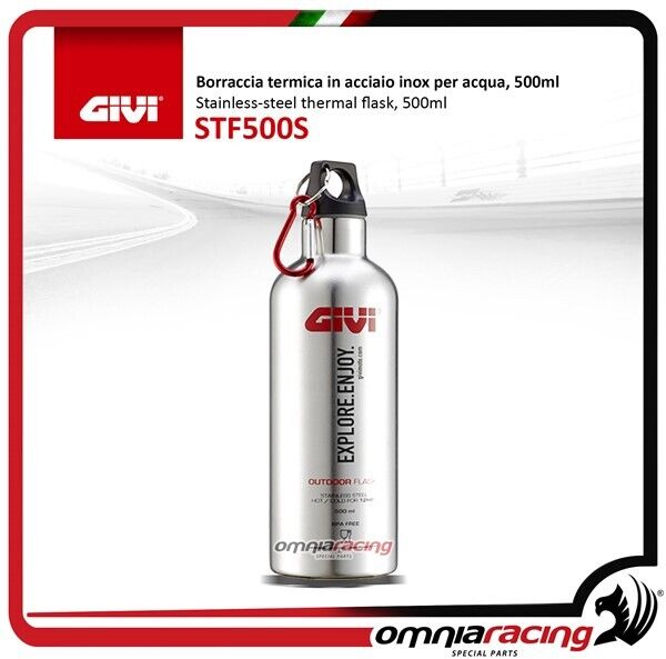 Givi Borraccia termica in acciaio inox per acqua 0,5 litri