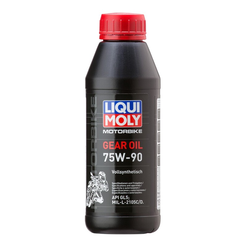 Flacone 500ml LIQUI MOLY Gear Oil 75w-90 per Moto Ricambi