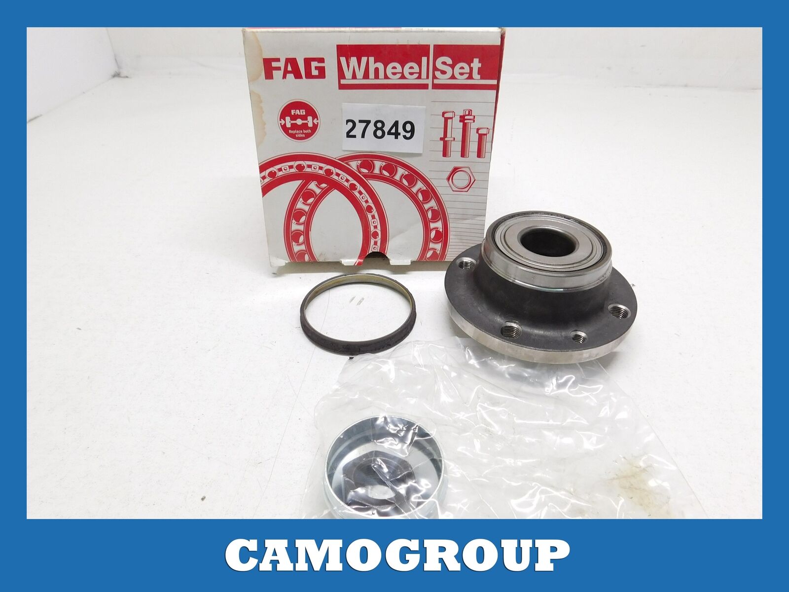 KIT CUSCINETTO RUOTA POSTERIORE REAR WHEEL HUB BEARING FIAT DOBLO STILO
