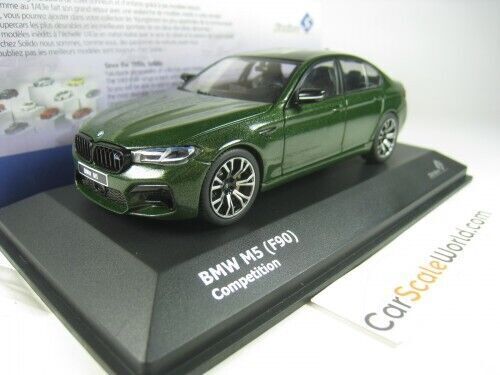 BMW M5 COMPETITION F90 1/43 SOLIDO (VERDE)