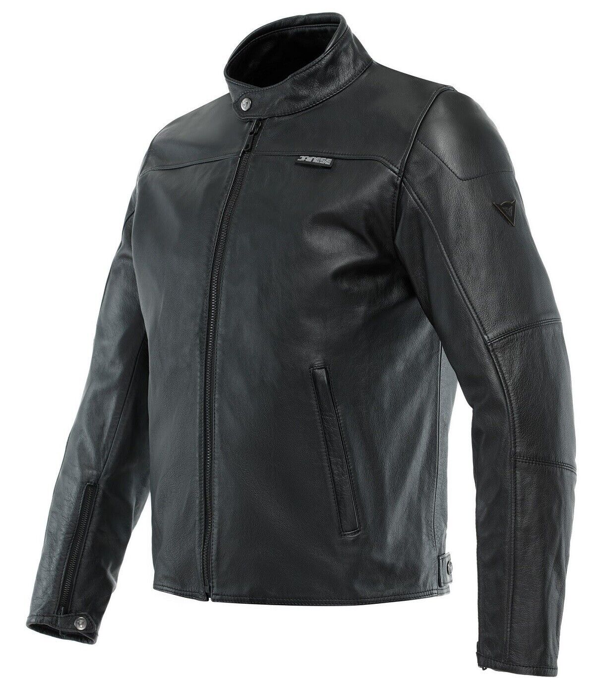 GIACCA MOTO PELLE DAINESE MIKE 3 LEATHER JACKET BLACK NERO TG 56