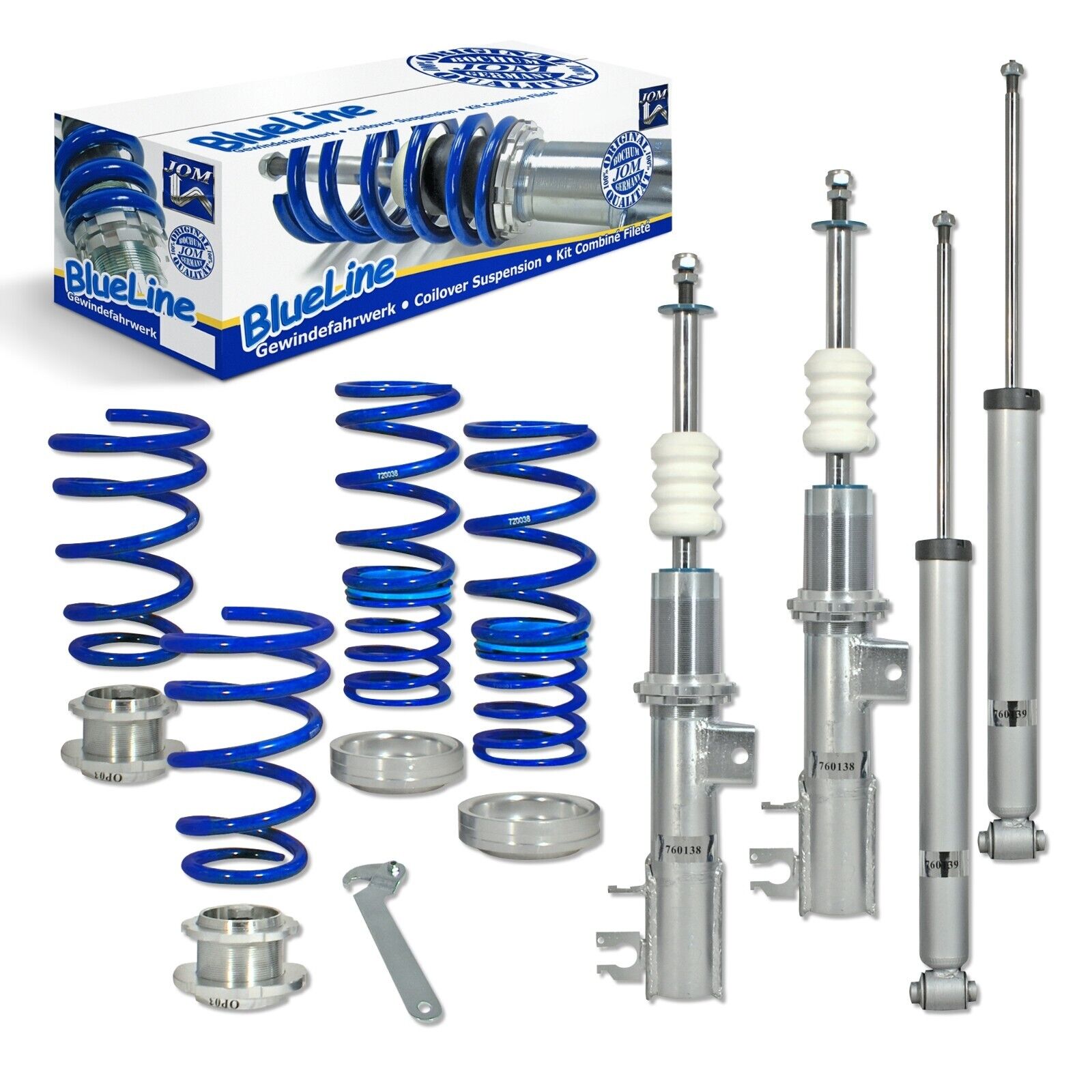 JOM Blueline Kit Coilovers Alfa Romeo Mito 1.4 Turbo 1.3 Jtdm 1.6 Jtdm 08+