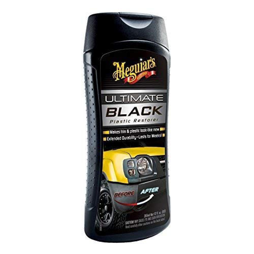 Meguiar's 1526492 Cera Polish, Nero-per plastiche Nere - NUOVO