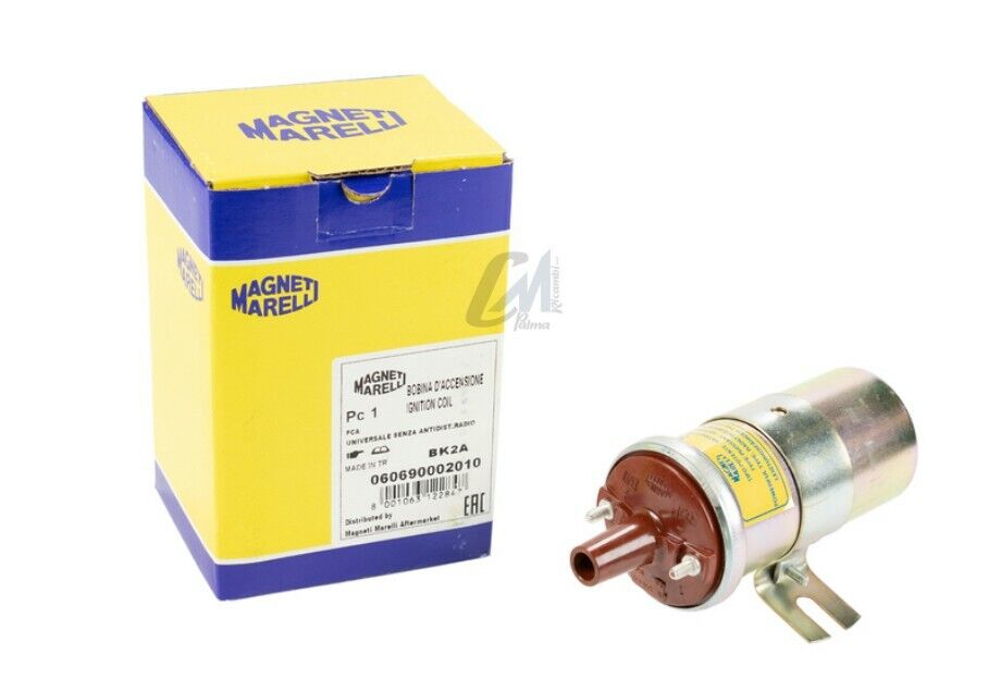 BOBINA MAGNETI MARELLI / FIAT 500 F L R - 126 - PANDA ORIGINALE OE 60690002010